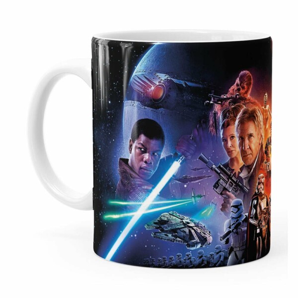 Caneca Star Wars Episódio Vii Branca
