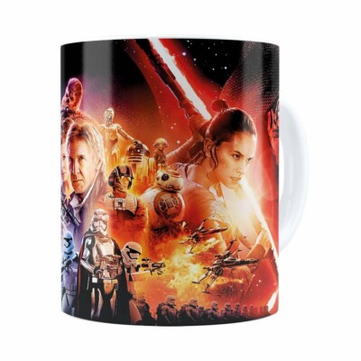 Caneca Star Wars Episódio Vii Branca