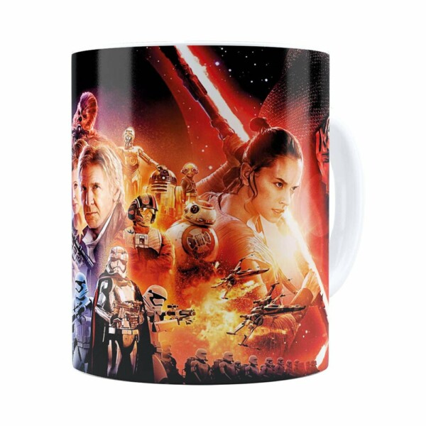 Caneca Star Wars Episódio Vii Branca