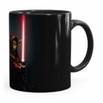 Caneca Star Wars Mestre Yoda 04 Preta