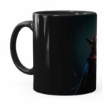 Caneca Star Wars Mestre Yoda 04 Preta