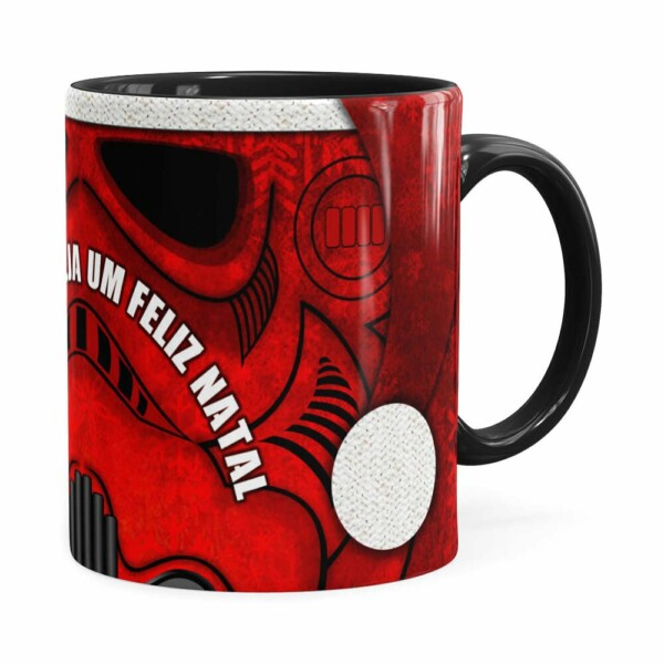 Caneca Star Wars Natal Stormtrooper Preta
