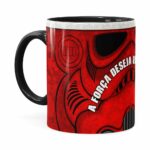 Caneca Star Wars Natal Stormtrooper Preta