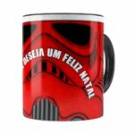 Caneca Star Wars Natal Stormtrooper Preta