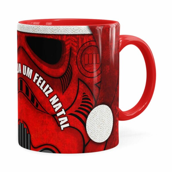 Caneca Star Wars Natal Stormtrooper Vermelha