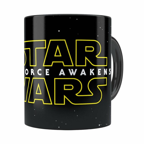 Caneca Star Wars The Force Awakens Preta