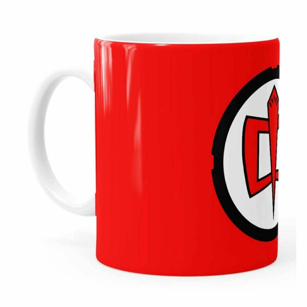 Caneca Super Herói Americano V02 Branca