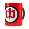 Caneca Super Herói Americano V02 Preta
