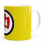 Caneca Super Herói Americano V03 Branca
