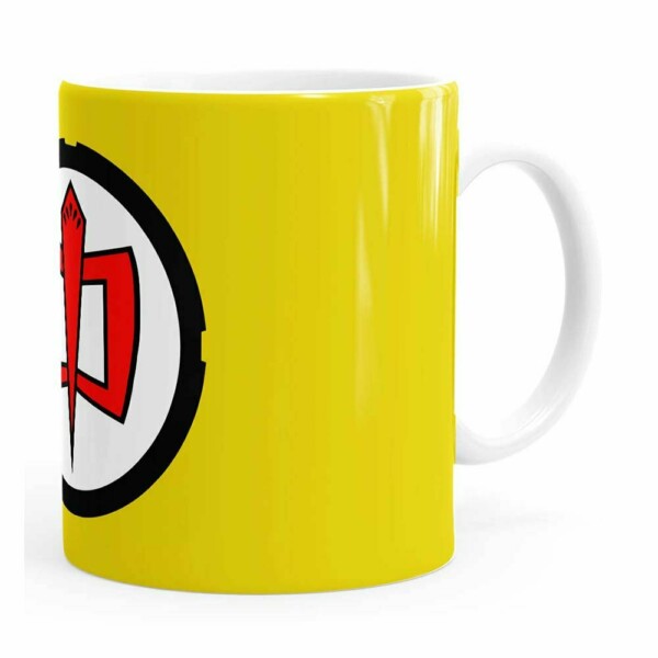 Caneca Super Herói Americano V03 Branca
