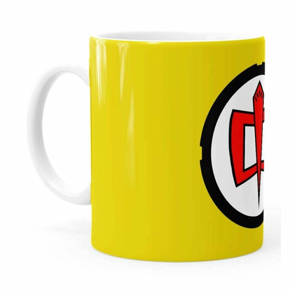 Caneca Super Herói Americano V03 Branca