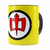Caneca Super Herói Americano V03 Preta