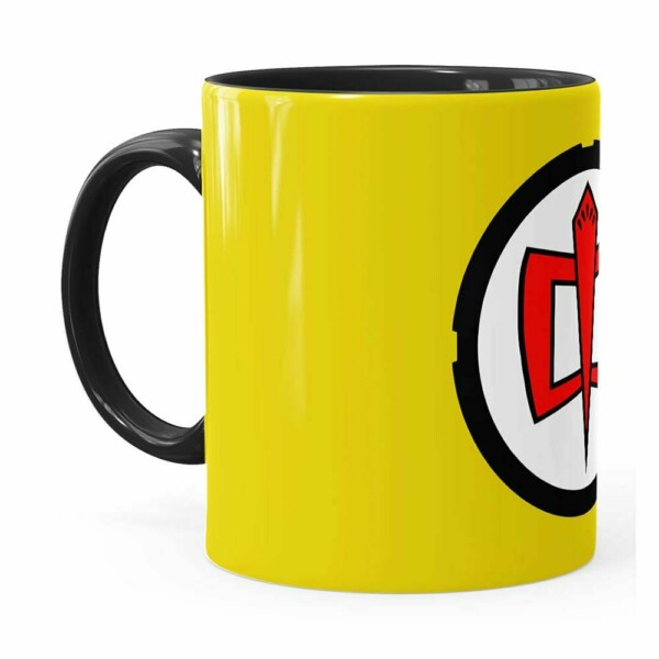 Caneca Super Herói Americano V03 Preta