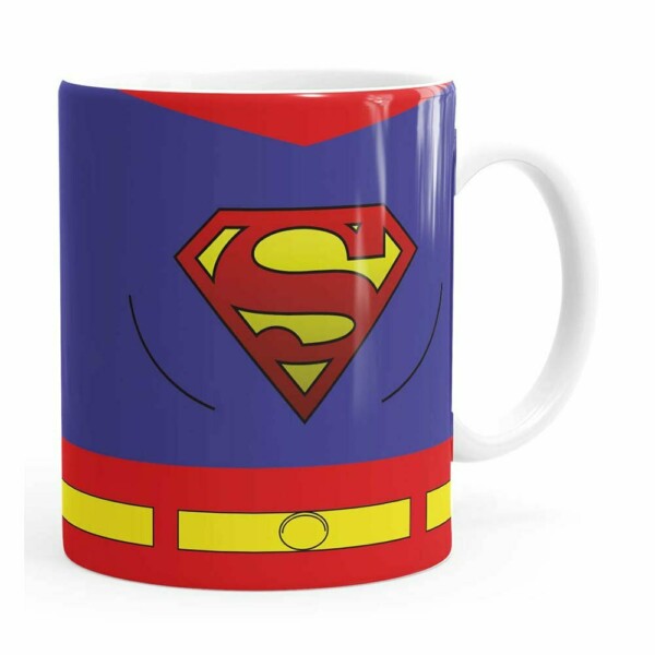 Caneca Superman Quadrinhos Hq Branca