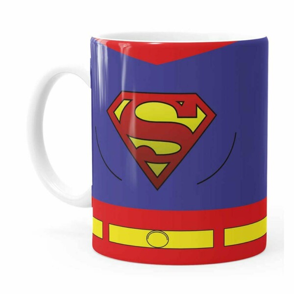 Caneca Superman Quadrinhos Hq Branca
