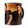 Caneca Supernatural Dean E Sam Winchester Preta