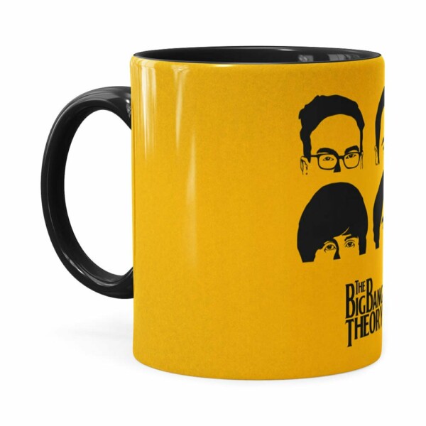 Caneca The Big Bang Theory V01 Preta