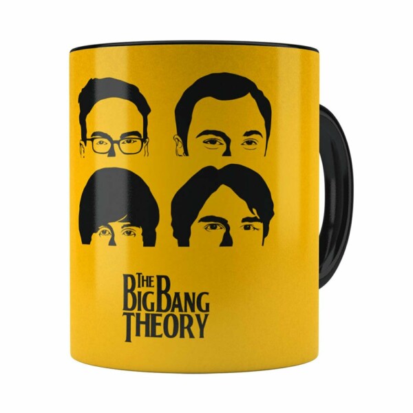 Caneca The Big Bang Theory V01 Preta