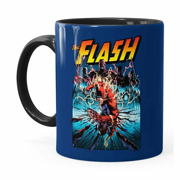 Caneca The Flash Quadrinhos Hq V01 Preta