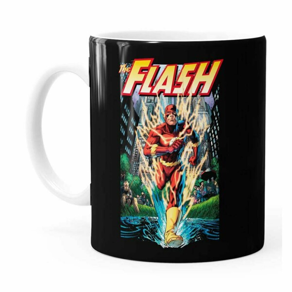 Caneca The Flash Quadrinhos Hq V02 Branca