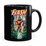 Caneca The Flash Quadrinhos Hq V02 Preta