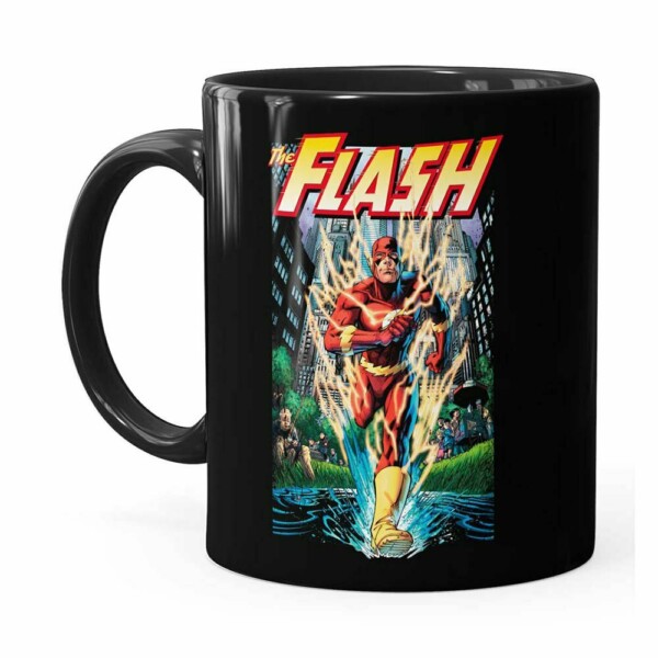 Caneca The Flash Quadrinhos Hq V02 Preta