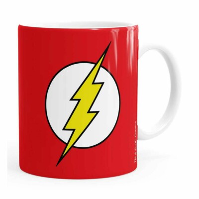 Caneca The Flash V02 Porcelana Branca