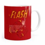 Caneca The Flash V03 Porcelana Branca