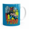 Caneca Thor Em Ação Branca