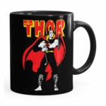 Caneca Thor The Mighty V01 Preta