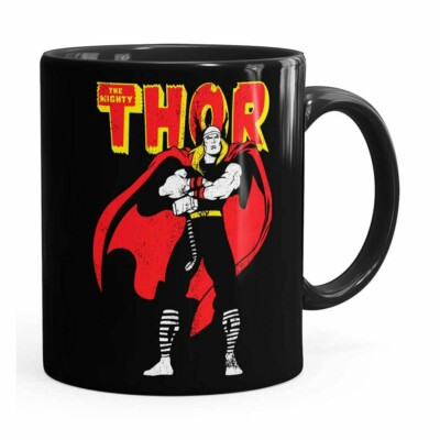 Caneca Thor The Mighty V01 Preta