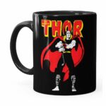 Caneca Thor The Mighty V01 Preta
