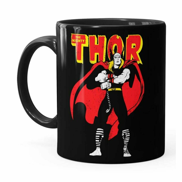 Caneca Thor The Mighty V01 Preta