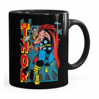 Caneca Thor The Mighty V02 Preta