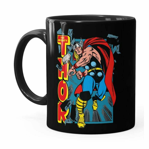 Caneca Thor The Mighty V02 Preta