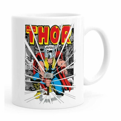 Caneca Thor The Mighty V03 Branca