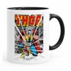 Caneca Thor The Mighty V03 Preta