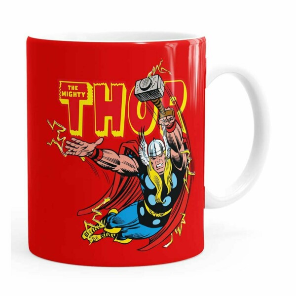 Caneca Thor The Mighty V05 Branca