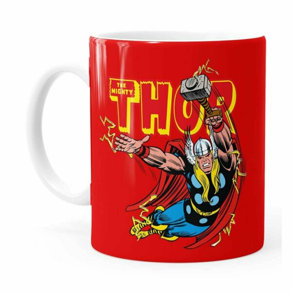 Caneca Thor The Mighty V05 Branca