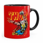 Caneca Thor The Mighty V05 Preta