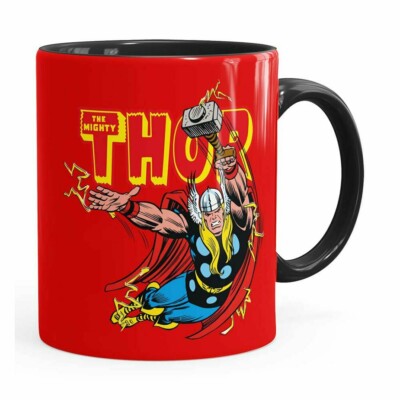 Caneca Thor The Mighty V05 Preta