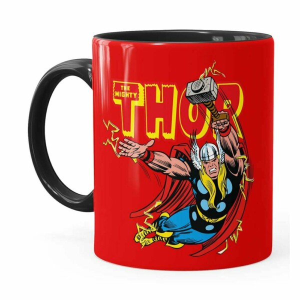 Caneca Thor The Mighty V05 Preta