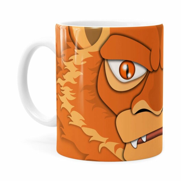 Caneca Thundercats Chacal Branca