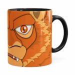 Caneca Thundercats Chacal Preta