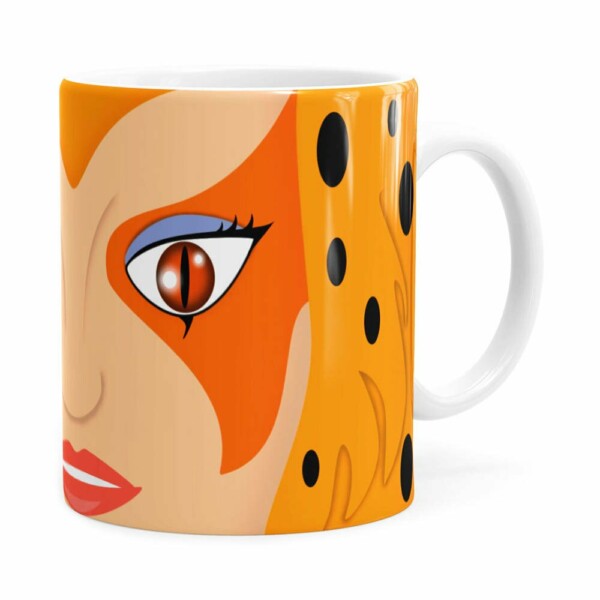 Caneca Thundercats Cheetara Branca