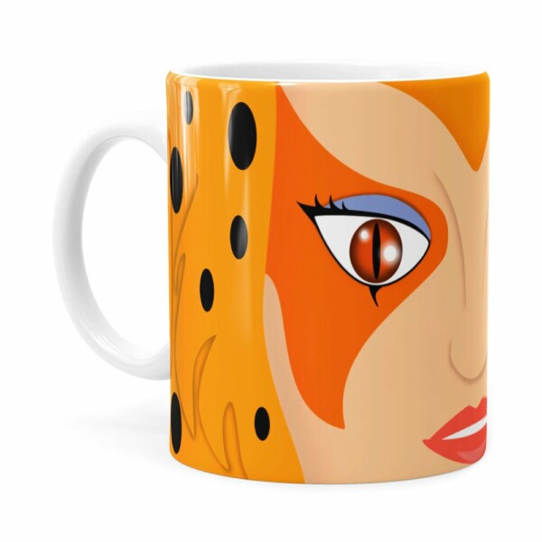 Caneca Thundercats Cheetara Branca