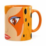 Caneca Thundercats Cheetara Laranja