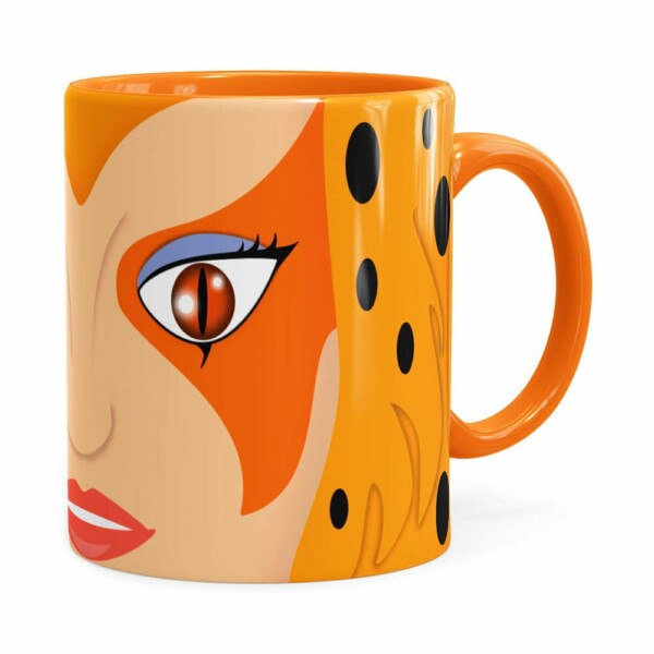 Caneca Thundercats Cheetara Laranja