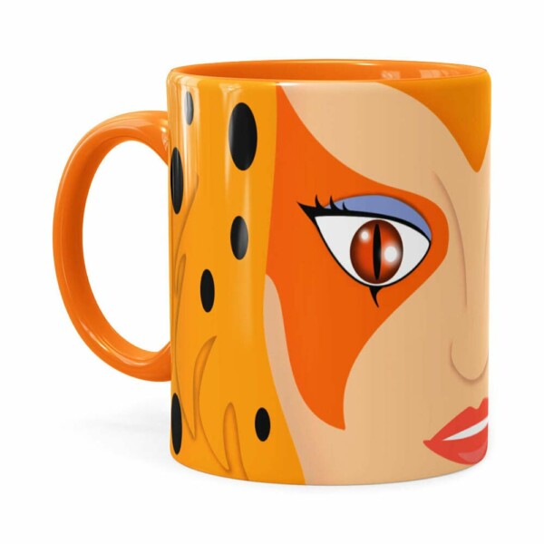 Caneca Thundercats Cheetara Laranja