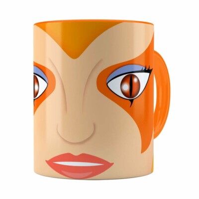 Caneca Thundercats Cheetara Laranja